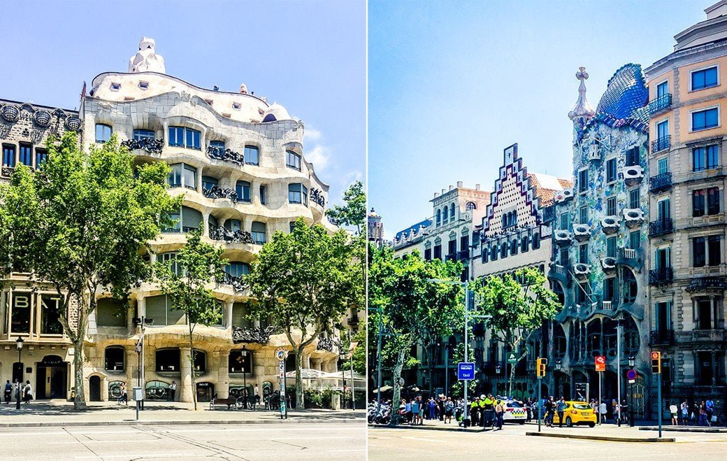 Casa Milà | Casa Batlló | Barcelona Bachelorette Trip | Bubbly Moments