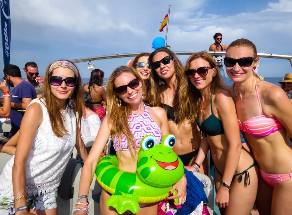 Ibiza bachelorette party