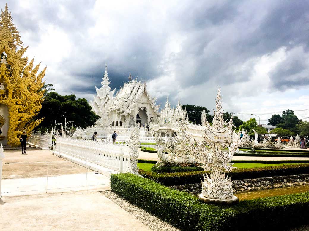 Wat Rong Khun, The White Temple | Chiang Mai Honeymoon | Travel | Bubbly Moments