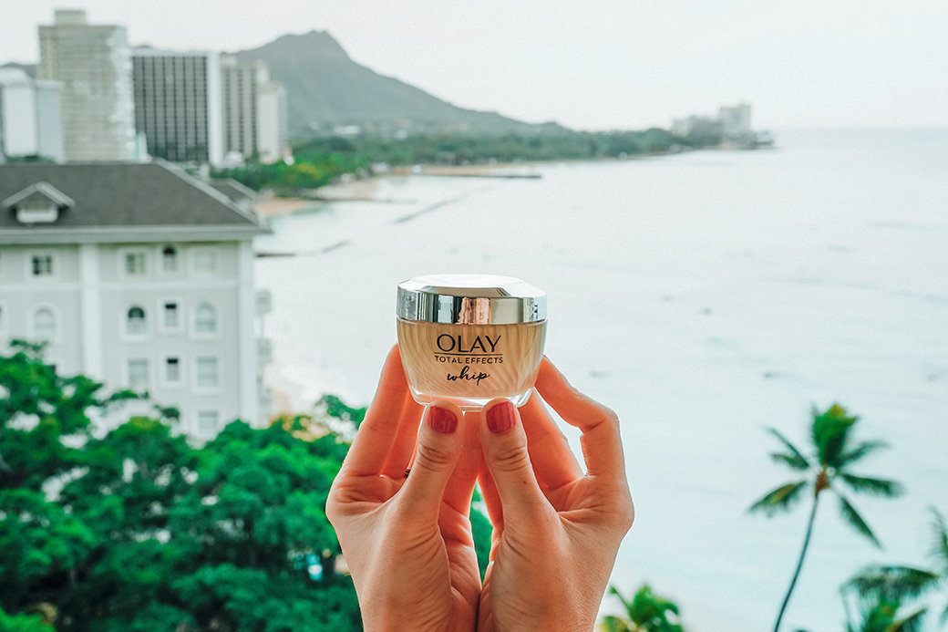 Olay Whips Ultimate Skin Solution | Honolulu | Oahu | Moana Surfrider | Hawaii | Aloha | Travel | Bubbly Moments