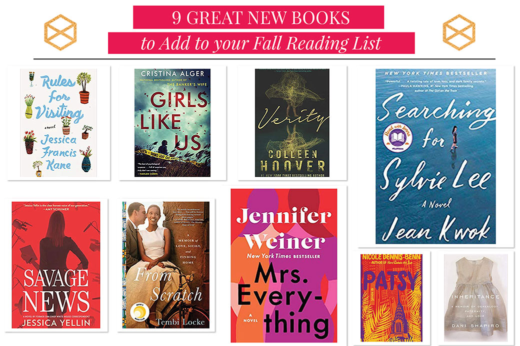 Fall Reads 2019 | Great New Books | Great Books To Read | Favorite Fall Books | Fall Reading List | Bubbly Moments