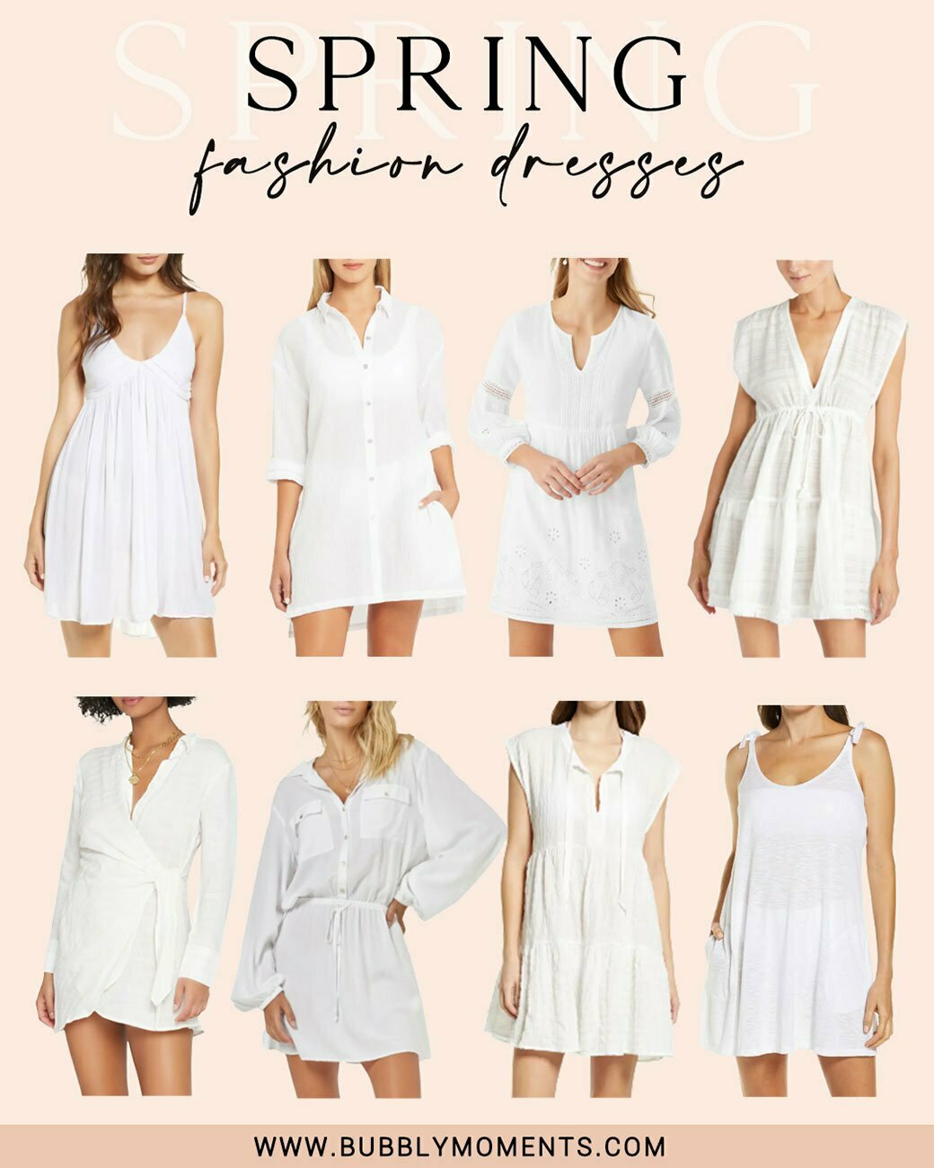 Spring Dressing | 2022 Street Style | Trendy Tops | Swimsuit Coverups | Bubbly Moments