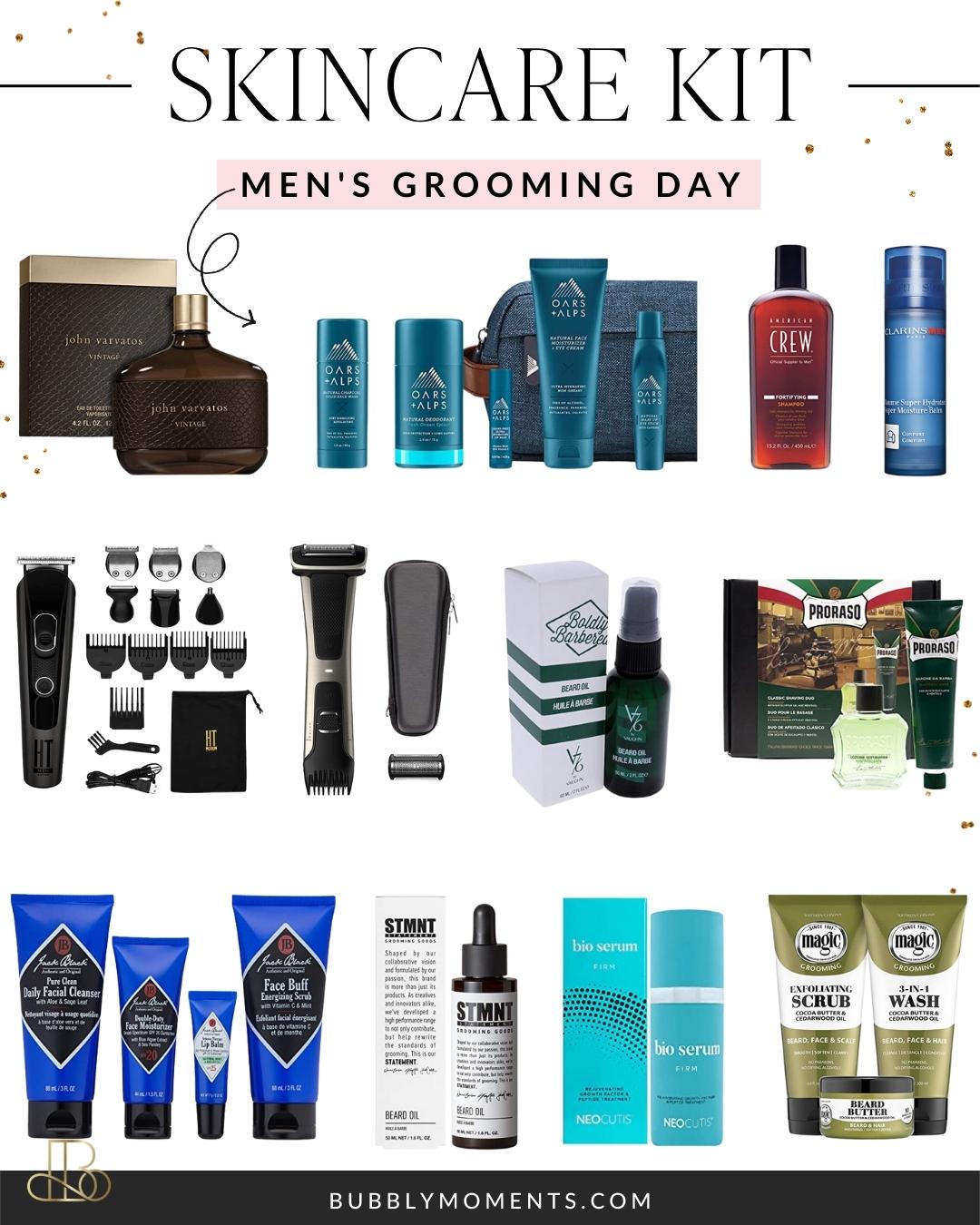 Men’s skin care grooming set - weeklybangalee.com