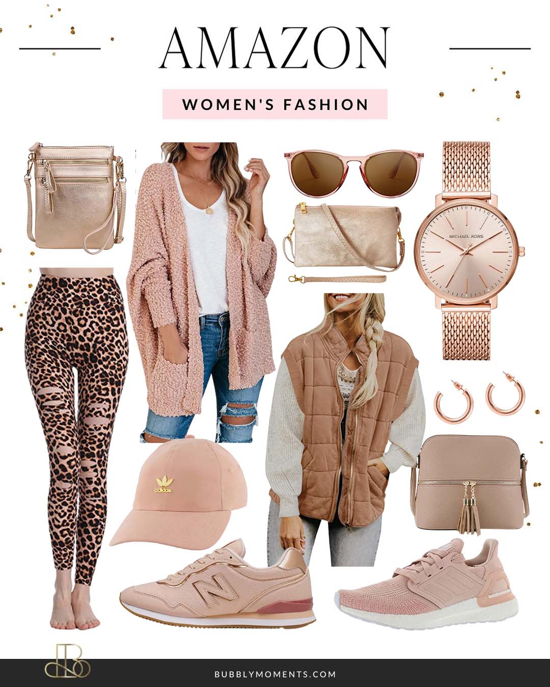Pink Sweater Outfit Ideas | Pink Fall Outfit Ideas | Fall Fashion | Bubbly Moments