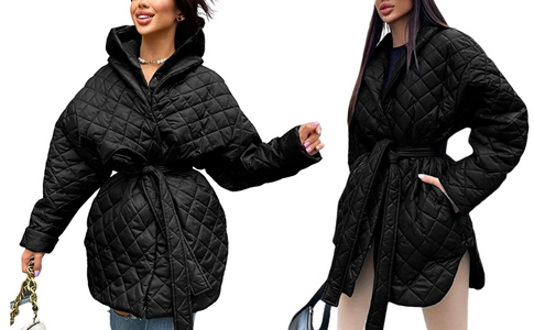 Women’s Quilted Jackets | Long Padded Coat | Fall Fashion | Bubbly Moments