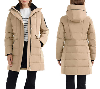 Women’s Quilted Jackets | Long Padded Coat | Fall Fashion | Bubbly Moments