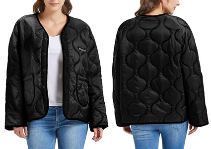 Women’s Quilted Jackets | Long Padded Coat | Fall Fashion | Bubbly Moments