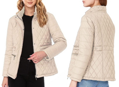 Women’s Quilted Jackets | Long Padded Coat | Fall Fashion | Bubbly Moments