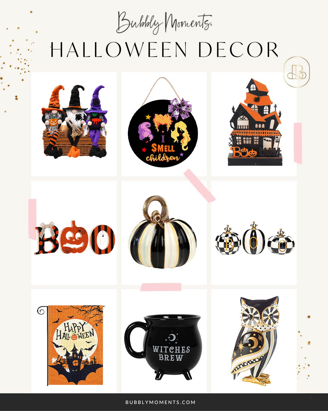 Spooky Home Décor Ideas | Scary Halloween Party Decorations | Halloween Home Décor Finds | Bubbly Moments