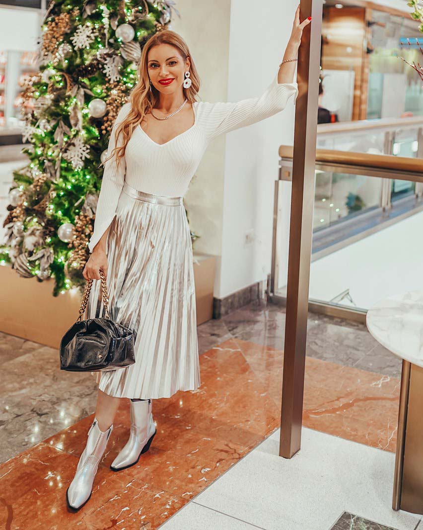 Holiday Outfit Ideas | Holiday Party Dress Ideas | New Year’s Eve Outfit Ideas | Casual Holiday Outfits | Bubbly Moments