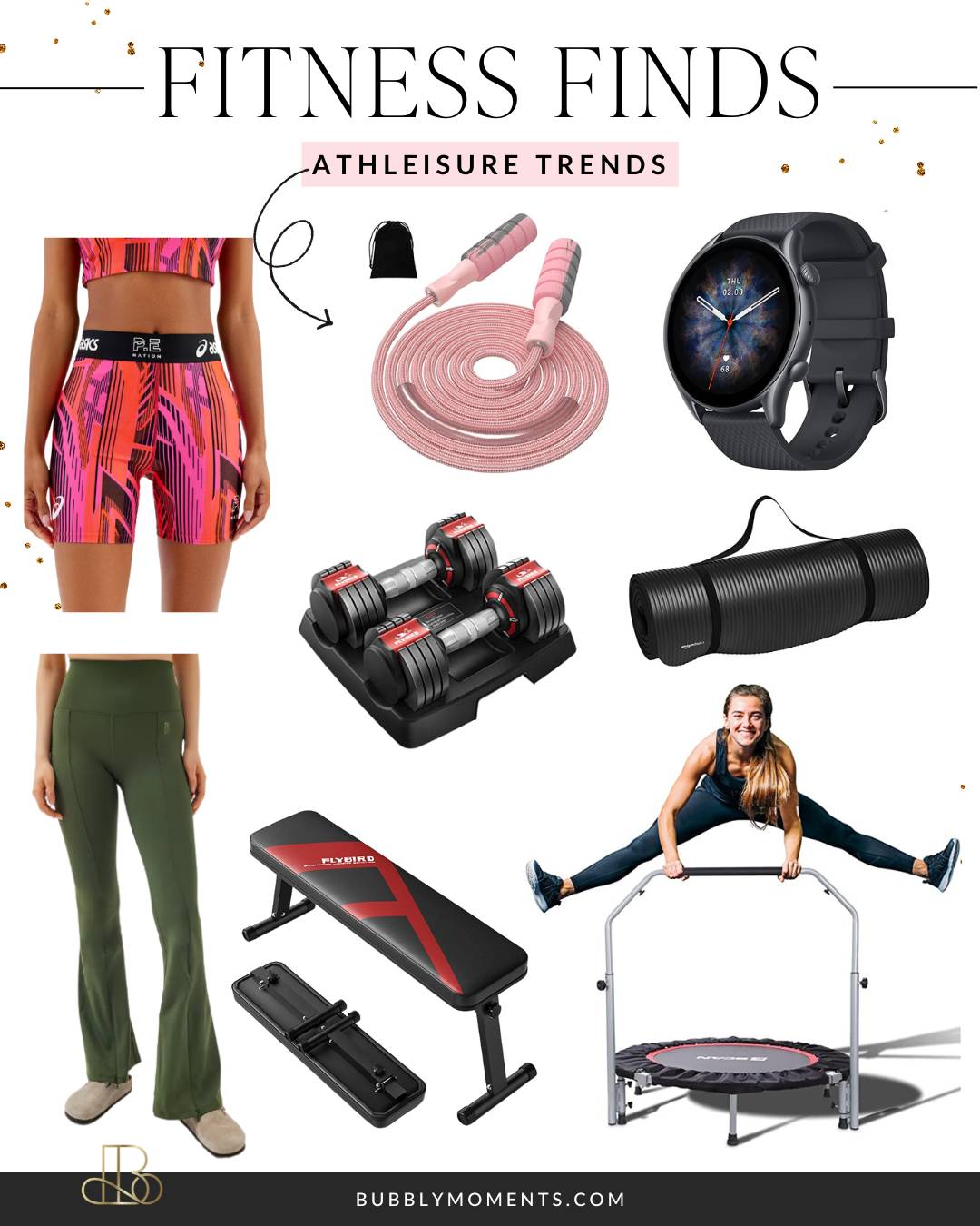 Fitness and Athleisure Trends | Athleisure Wear | Workout Outfits | Bubbly Moments