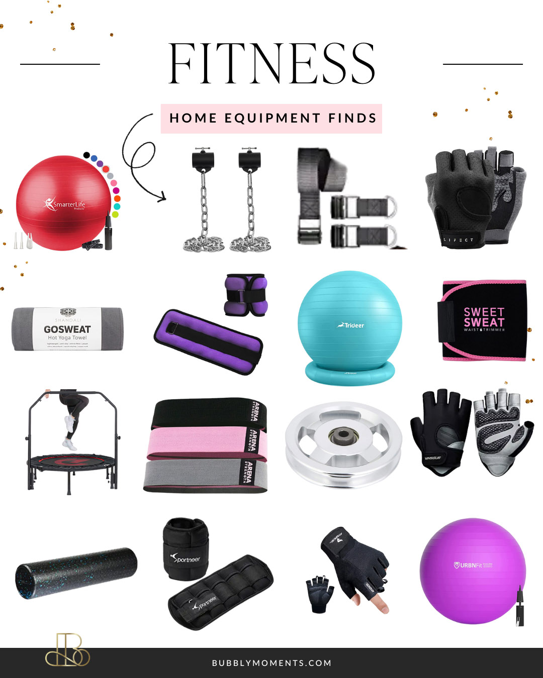 Workout Equipment for Women. Home Gym Equipment. Home Exercise