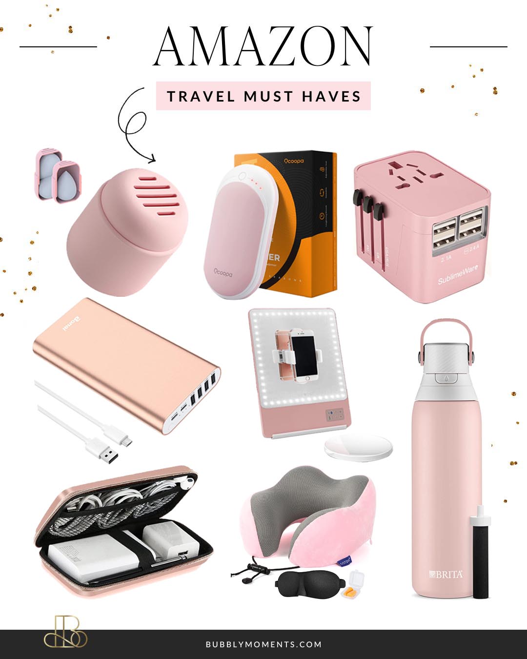 Travel Must Haves for 2023 | Trending Travel Accessories | Travel Essentials | Bubbly Moments