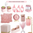 Pink Room Décor Finds | Pink at Home | Pink Home Office | Pink Décor for the Kitchen | Bubbly Moments