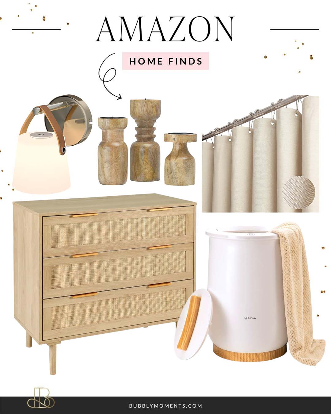 Home Decor Finds | Home Accents | Home Must-Haves | Amazon Home Finds | Bubbly Moments