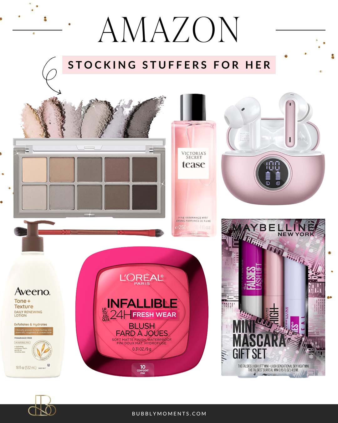 Gift Guide | Gift Ideas for Her | Holiday Gift Ideas | Bubbly Moments