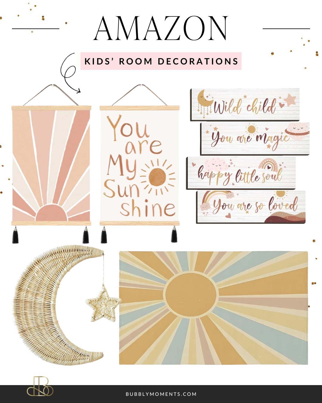 Kids Room Decor Finds | Kids Room Storage | Kids Room Essentials | Home Must-Haves | Bubbly Moments