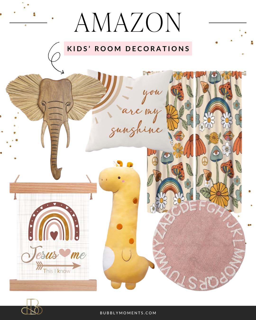 Kids Room Decor Finds | Kids Room Storage | Kids Room Essentials | Home Must-Haves | Bubbly Moments