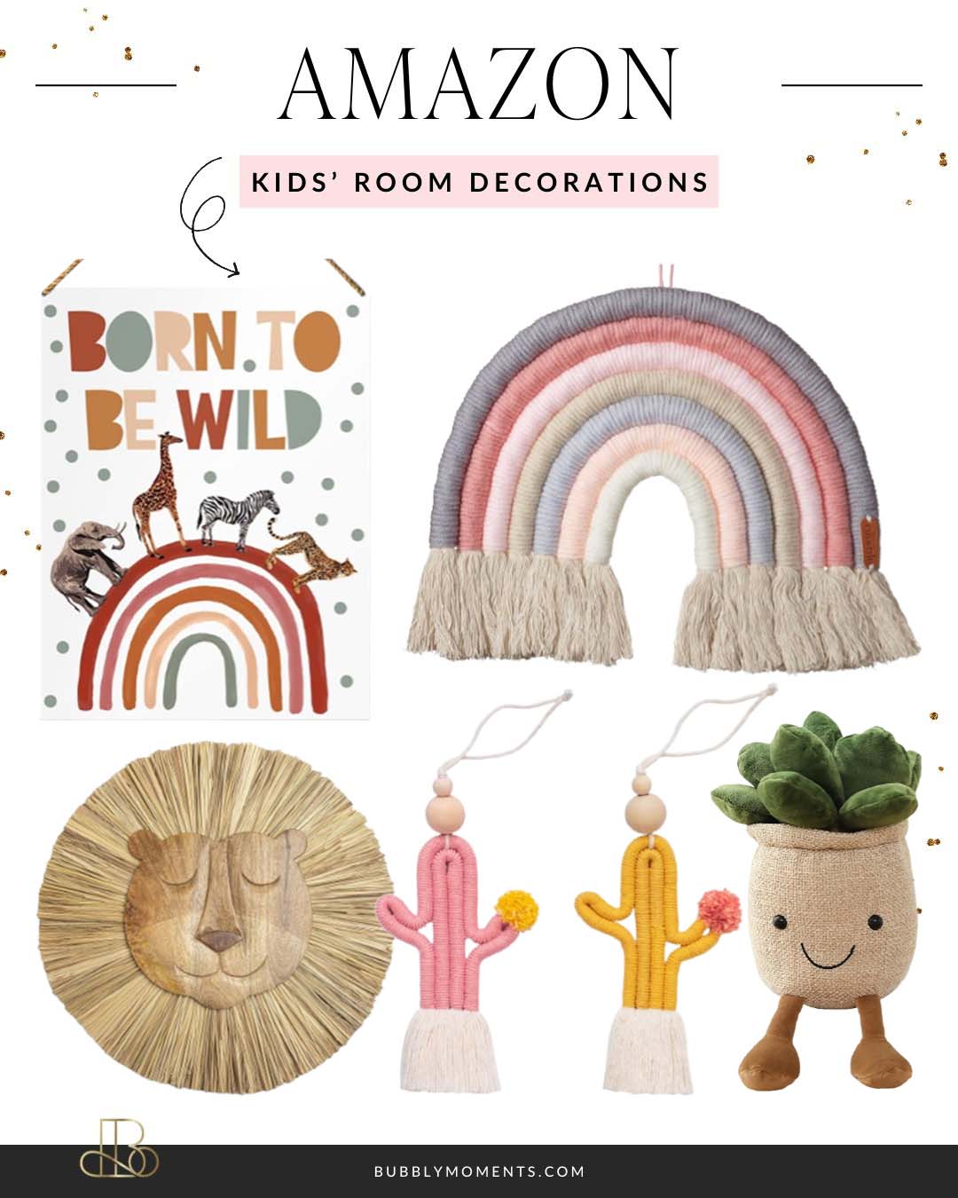 Kids Room Decor Finds | Kids Room Storage | Kids Room Essentials | Home Must-Haves | Bubbly Moments