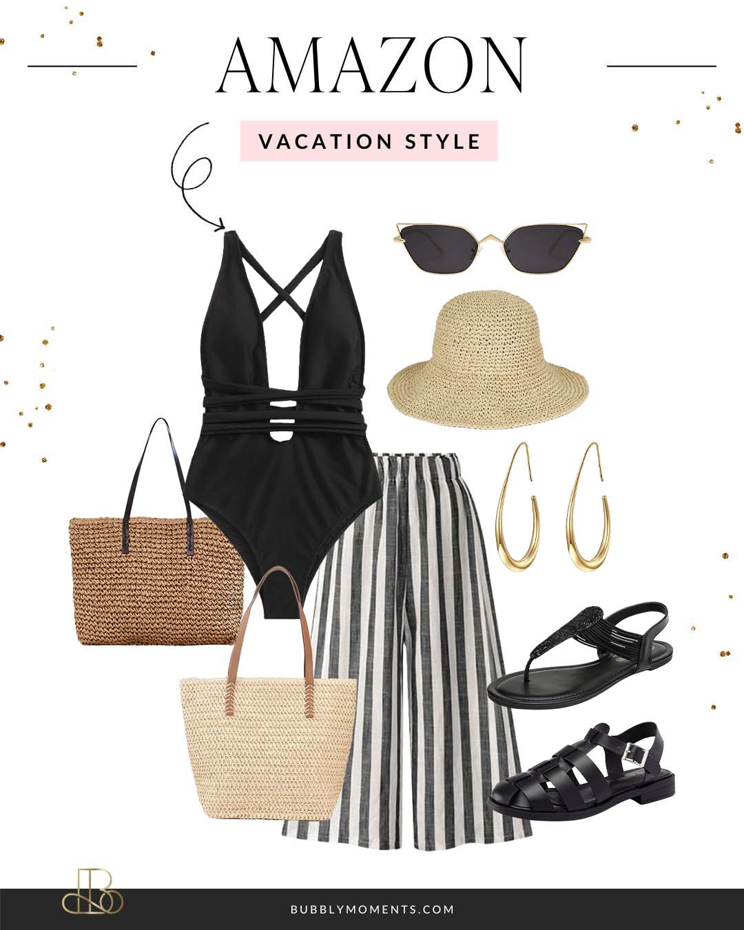 Vacation Styles | Getaway Wardrobe | Travel In Style | Vacation Vibes | Bubbly Moments