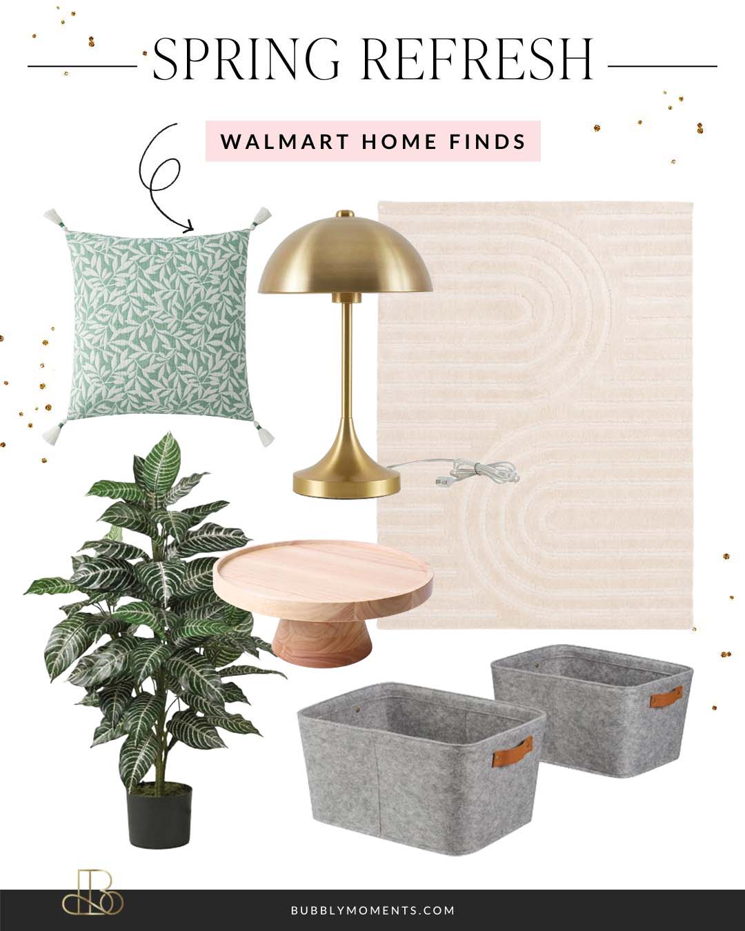 Home Decor Finds | Spring Home Refresh | Spring Decor | Spring Vibes | Bubbly Moments
