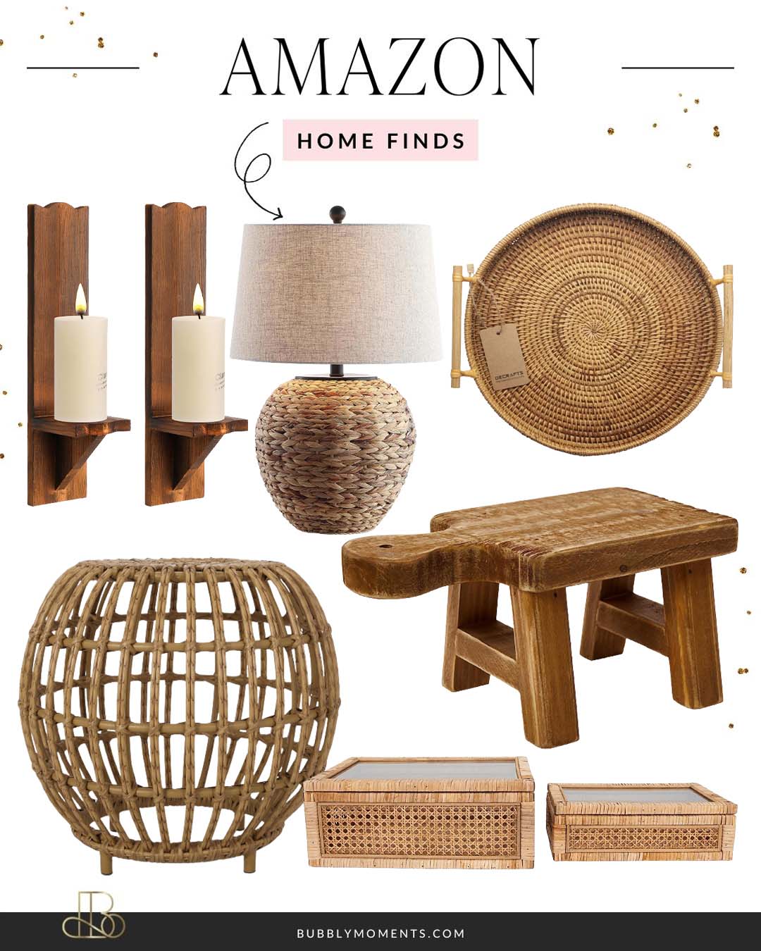 Home Decor Finds | Spring Home Refresh | Spring Decor | Spring Vibes | Bubbly Moments